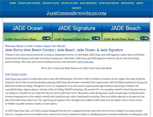 Tablet Screenshot of jadecondossunnyisles.com